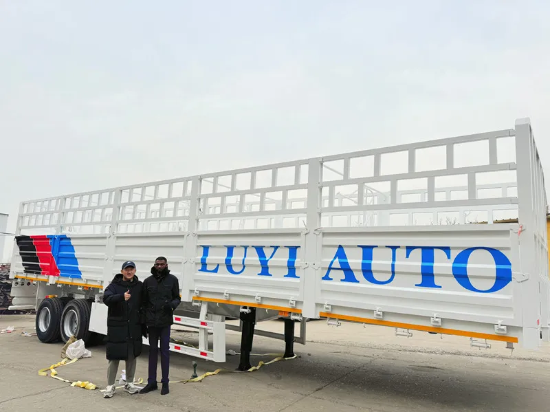 Luyi Flatbed Semi-Trailer Empower Ambizioni infrastrutturali della Tanzania