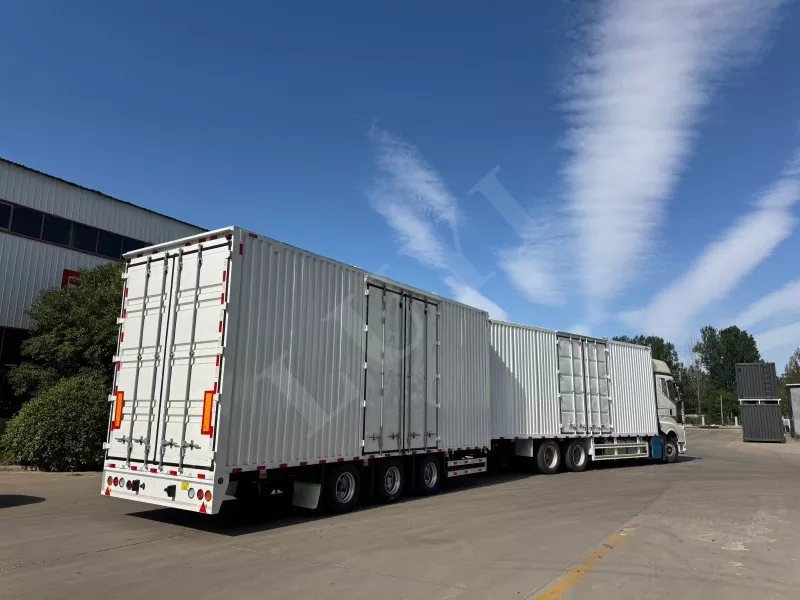 In che modo il carico e la flessibilità del semi-trailer di tandem van? ​