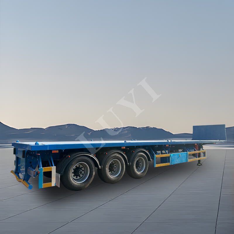 Semirimorchio pianale a 3 assi da 40 tonnellate