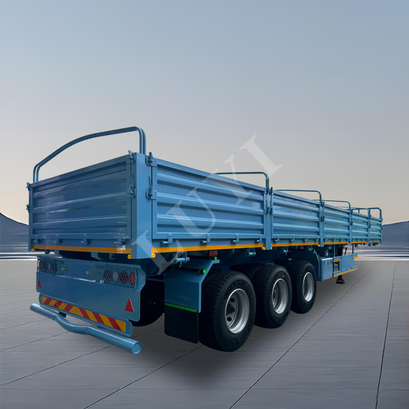 Semirimorchio a 3 assi da 60 tonnellate per carichi secchi alla rinfusa