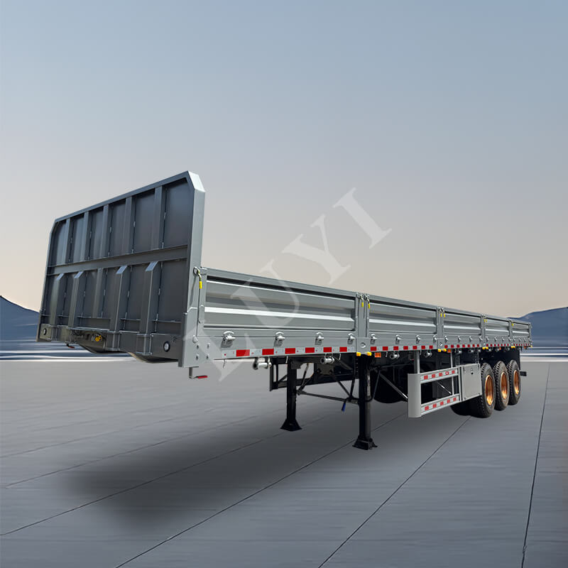 Semirimorchio con pali a parete laterale a 3 assi da 60 tonnellate