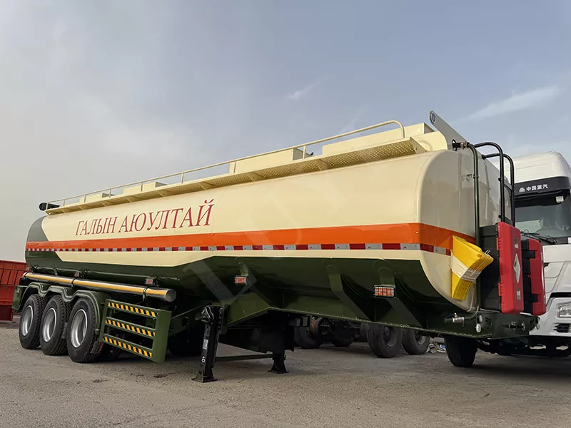 35000 litri di 350 litri da 3 assi oleri di petroliere in acciaio