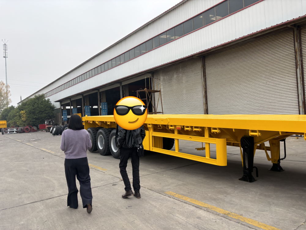 In che modo LUYI AUTO ha aiutato un'azienda di logistica algerina a migliorare l'efficienza del trasporto di attrezzature pesanti con 8 rimorchi ribassati a tre assi personalizzati In che modo LUYI AUTO ha aiutato un'azienda di logistica algerina a migliorare l'efficienza del trasporto di attrezzature pesanti con 8 rimorchi ribassati a tre assi personalizzati