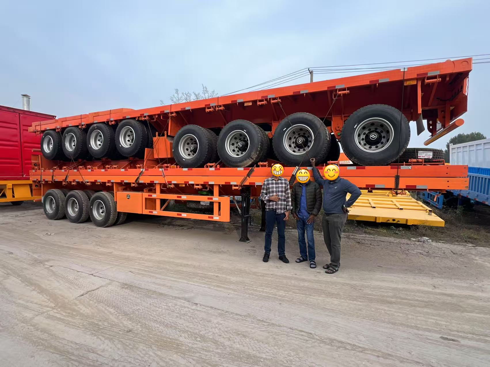 In che modo LUYI ha aiutato un cliente logistico tanzaniano ad aggiornare il trasporto merci regionale con 3 rimorchi a pianale