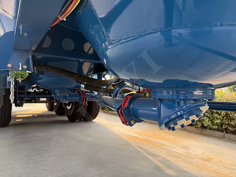 48 Cubic Meter Vertical Powder Tank Semi-Trailer