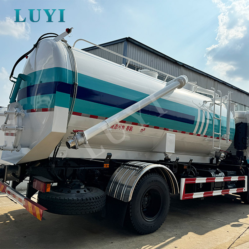 Camion di aspirazione delle acque reflue ISUZU GIGA 6×4 20CBM per servizi igienico-sanitari municipali